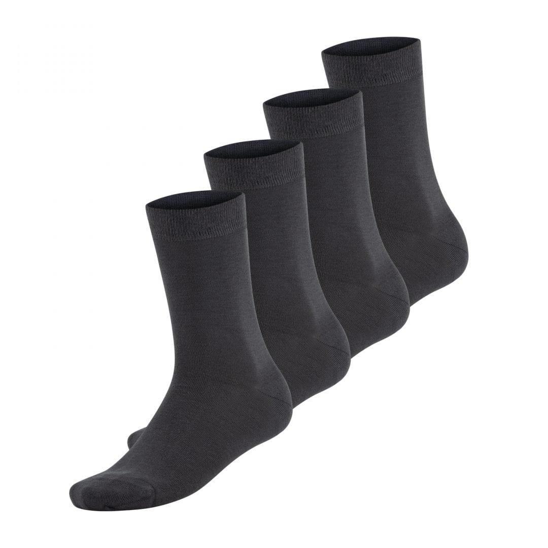 Bambocks Bamboo socks 4 pair Gray