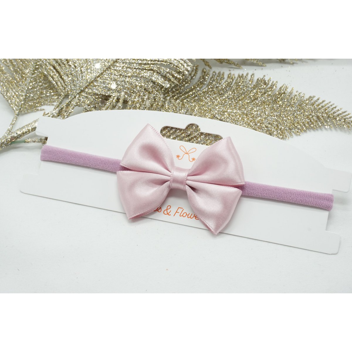 Serre-tête nylon regular mini satin