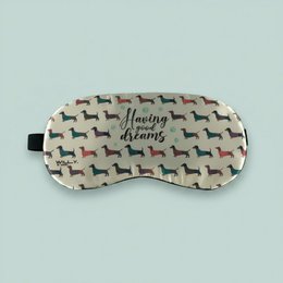 Dachshund Eye Mask - Cooling Gel Travel Sleep
