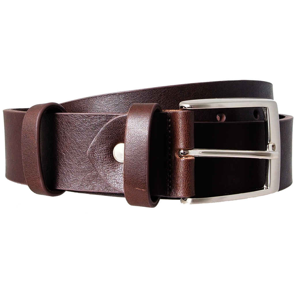 Leren hoofdstelriem 40 mm bruin
