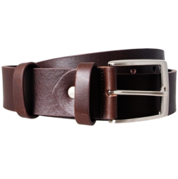40 mm Trense Ledergürtel Braun