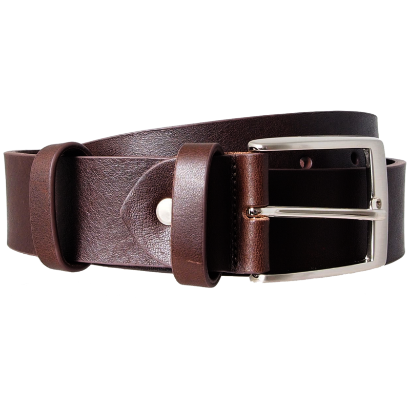 40 mm Bridle Leather Belt Brown