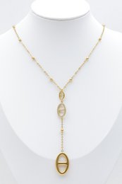 Collier maille marine en acier inoxydable