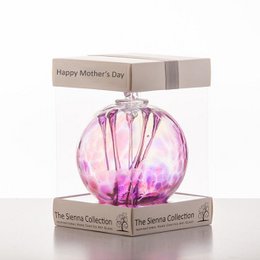 Boule Spirituelle Fête des Mères 10 cm - Rose & Violet