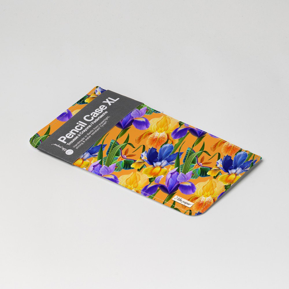 ​ PETITE ORCHID Tyvek® Federtasche mit Zipper