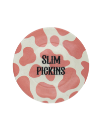 Dessertplatte "Slim Pickins" Cowgirl -Ära