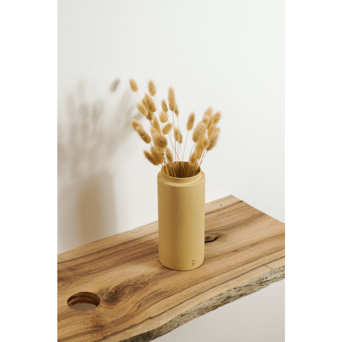 beige vase