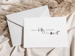 Postcard "Forever" verklaring