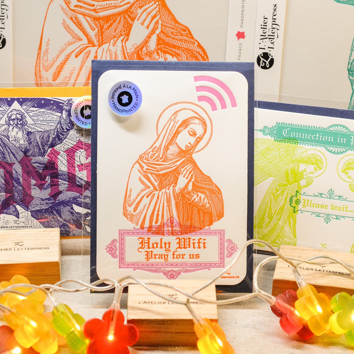 Karta typograficzna Holy Wifi (z kopertą)
