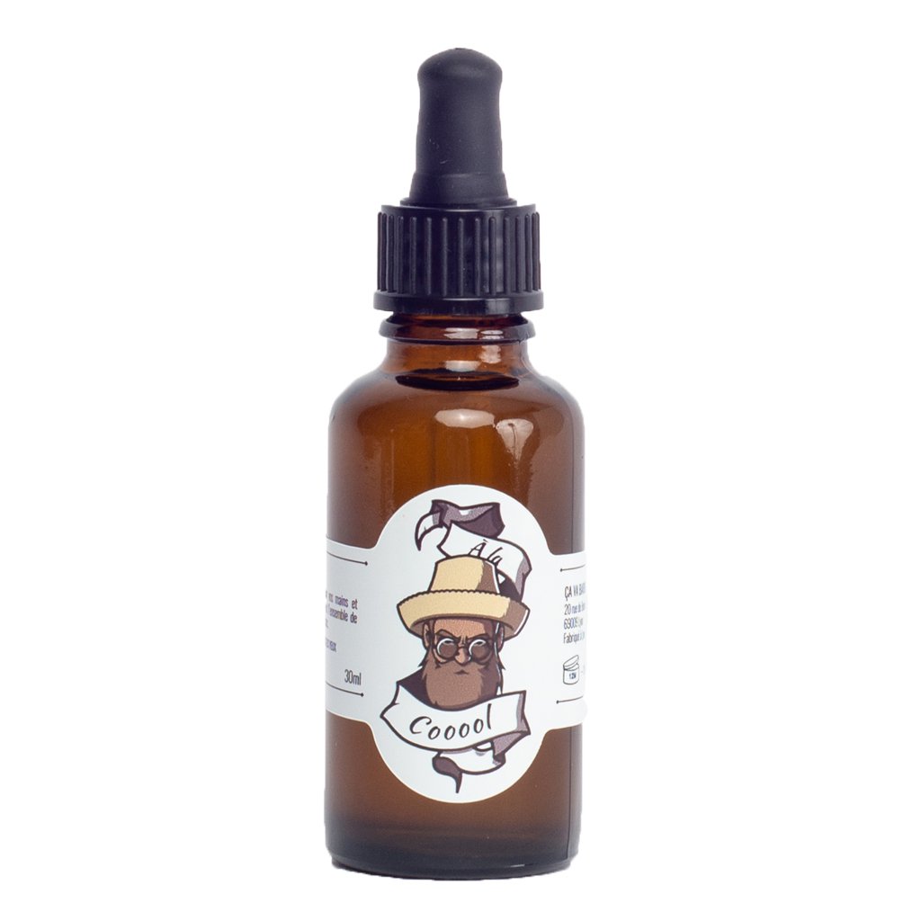 Huile pour barbe bio "à la cool" - 30 ml