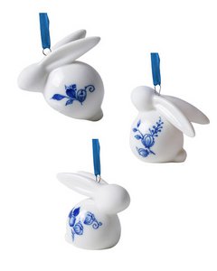 Easter pendant Rabbit - Set of 3