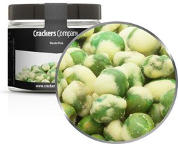 Crunchy, savory wasabi-flavored peas in a resealable container. Made with real wasabi for a bold, spicy taste.