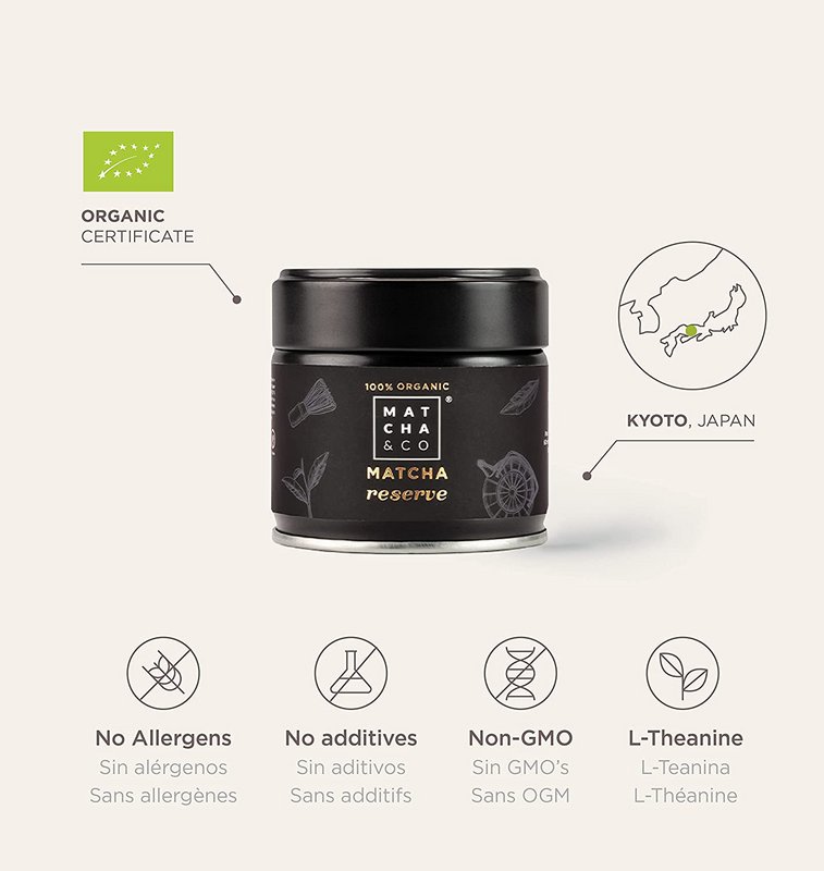 Prenota Tè Matcha 100% Biologico