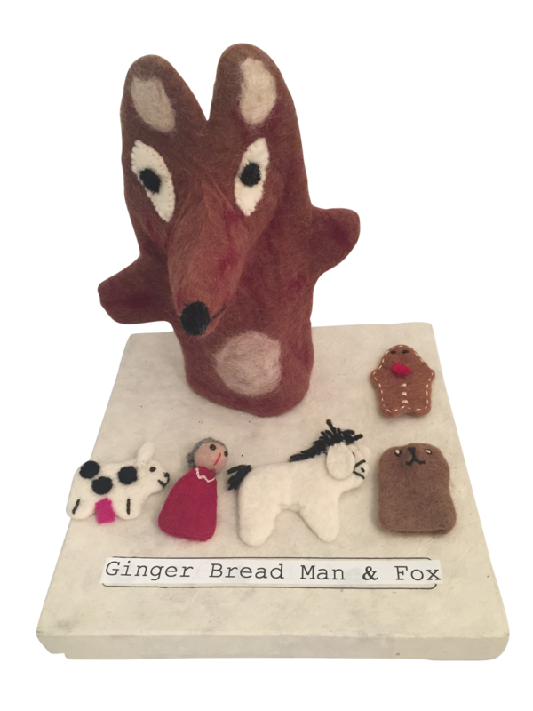 StoryPuppet GingerbreadmanFox