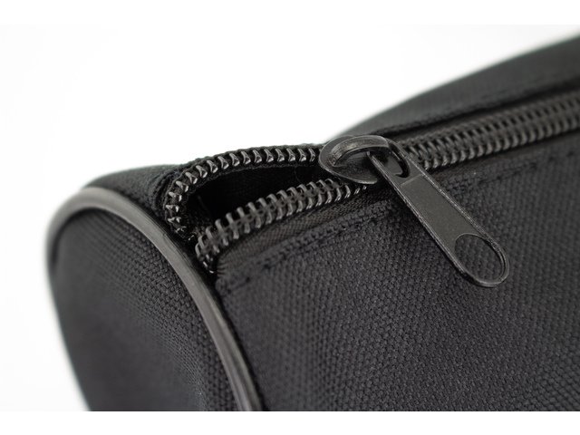 Trousse à stylo Kangaro ronde 20x8,5cm noir