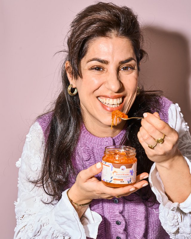 Wortel Wonder - Perzische spread met saffraan en rozenwater