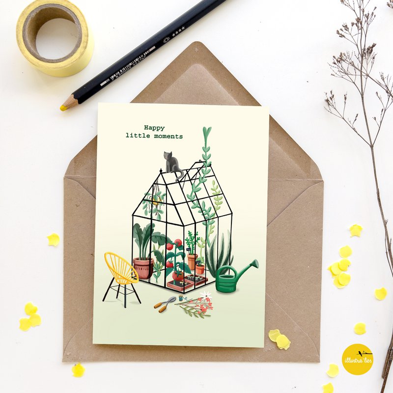 greeting card happy little moments
