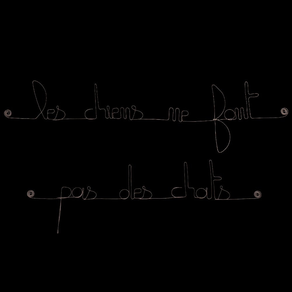 Wire quote "Dogs don't make cats"