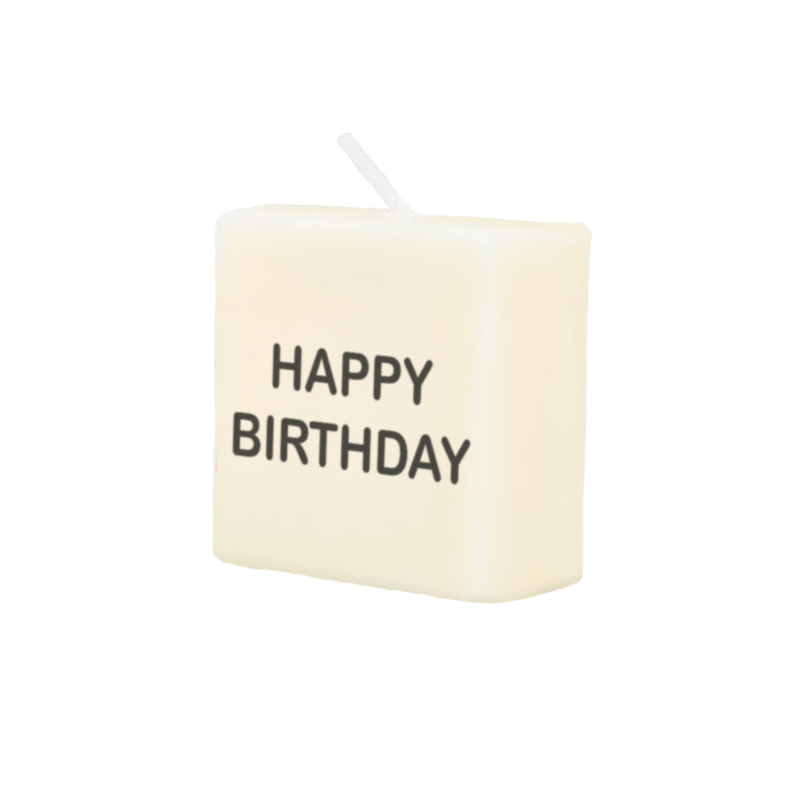 Letter Candle - Happy birthday
