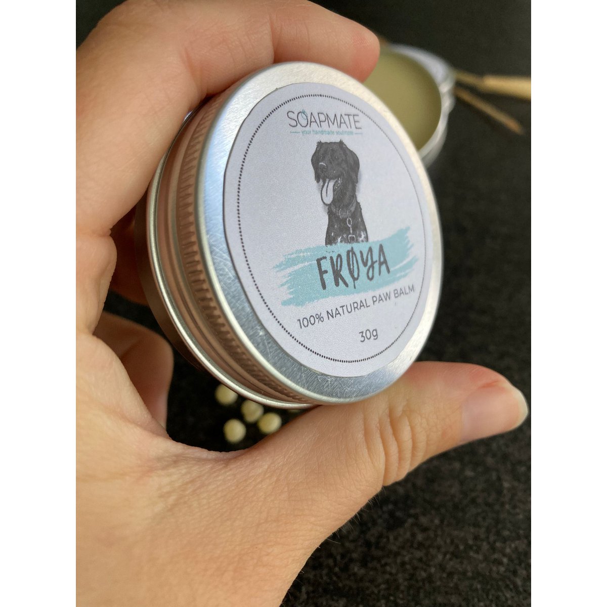 Natural Dog Paw & Nose Balm (Unscented)