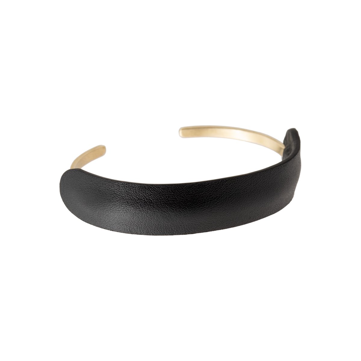 line manchet armbånd sort