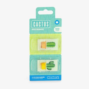 Senf - Desktop -Pagina -Marker 100 Stuks Cactus - Multicolor