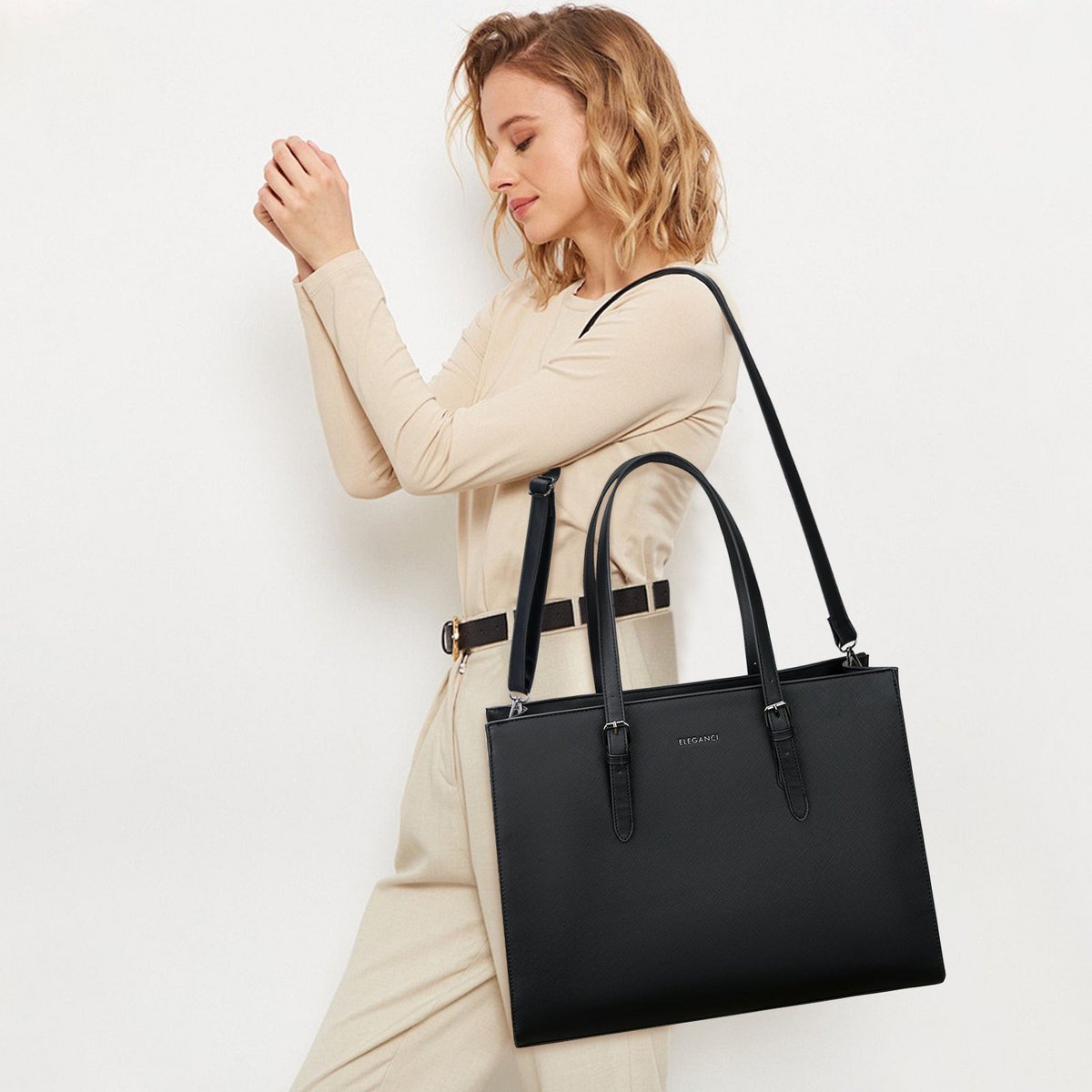 Eleganci EL-44 – Luxe laptop- & werktas