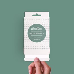 Creatief schetsboek - Scrollino voor mijn tekeningen