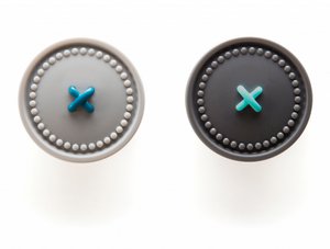 Ototo Handdoekhaak Button Up - Grijs