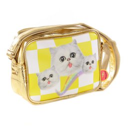 Bolso bandolera Gatitos amarillo (gatitos amarillos)