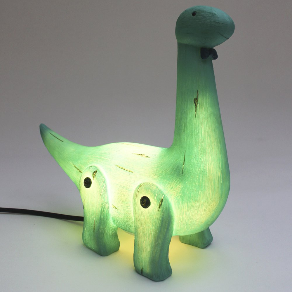 Wood Effect Cute Diplodocus Light