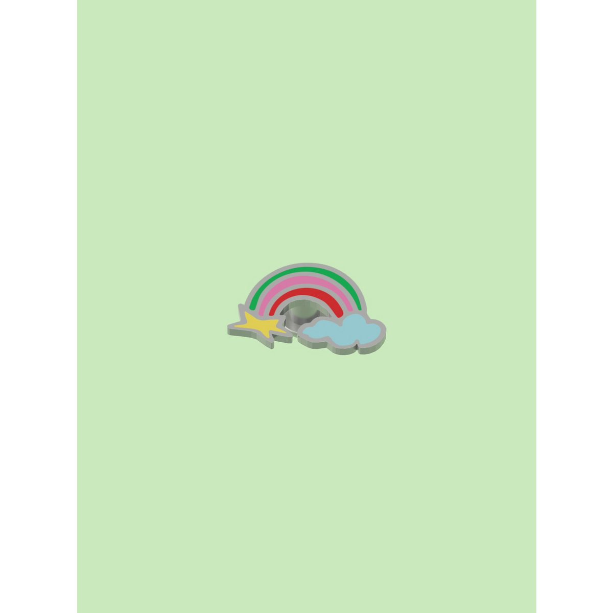Rainbow dog collar trailer