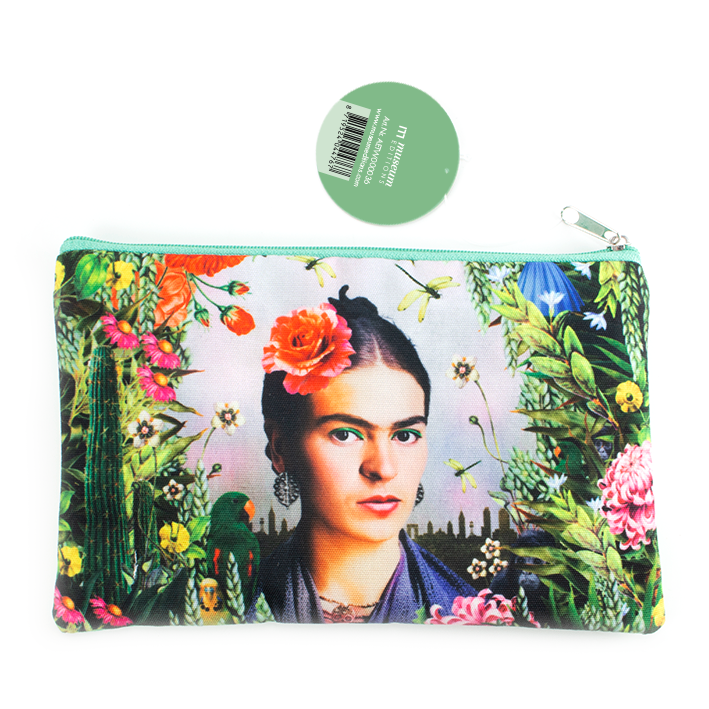 Pouch,  inspired by  Frida Kahlo