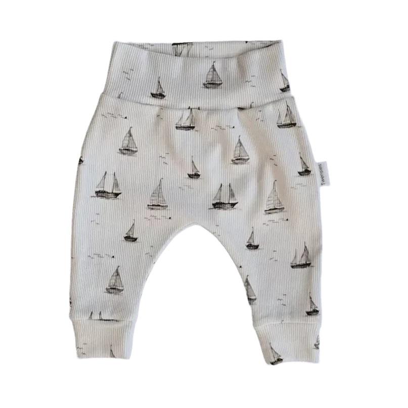 Pantalones de bebé velero
