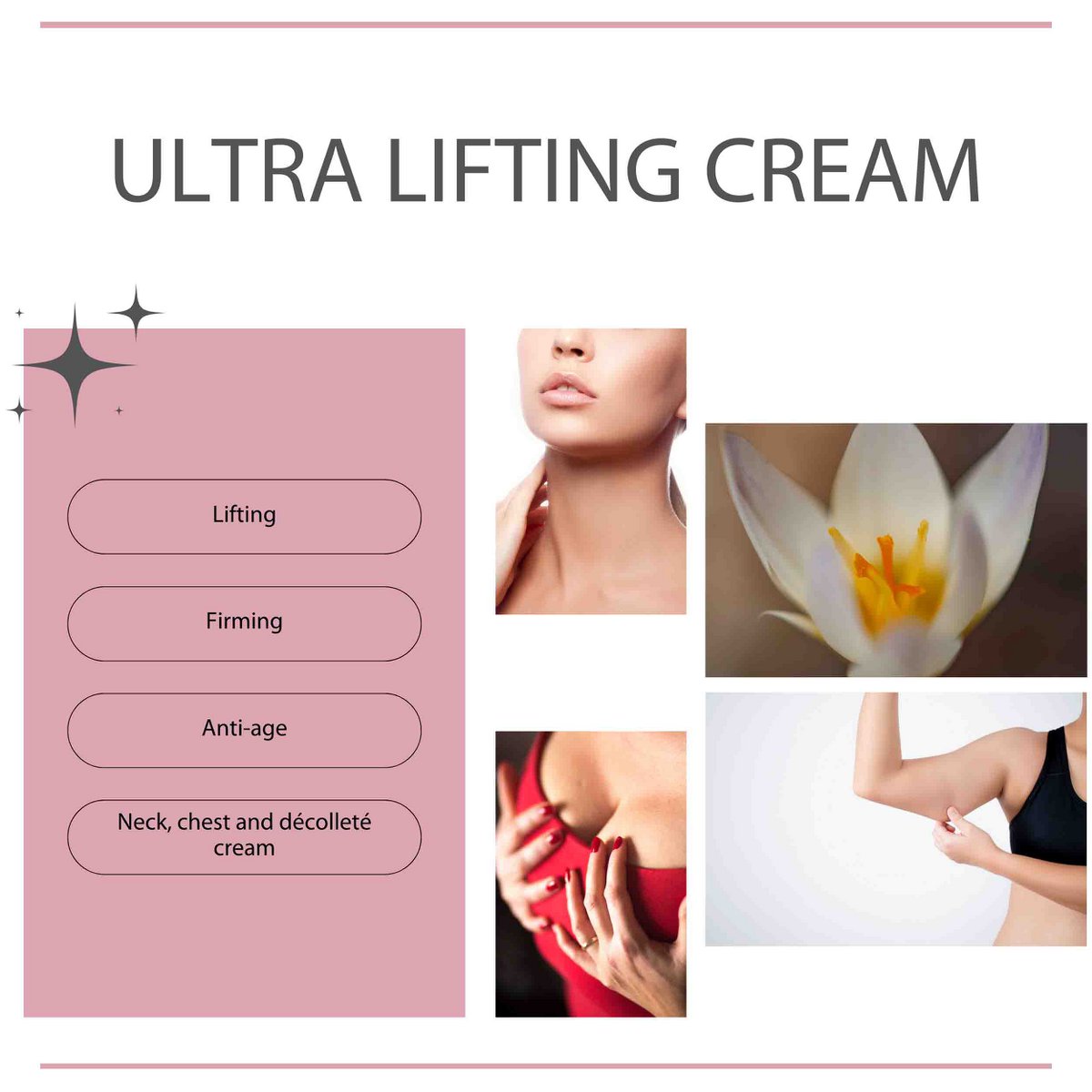 Camille Cosmetics | Ultra-Lifting-Anti-Age-Creme – Bodycrème – 125 ml