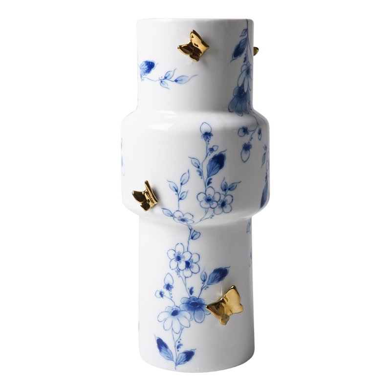 Vase Butterfly Gold 25 cm