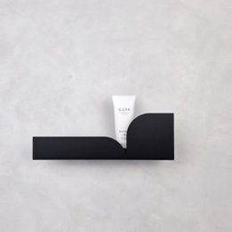 Wandregal aus Metall BAUHAUS, weiß, beige, schwarz