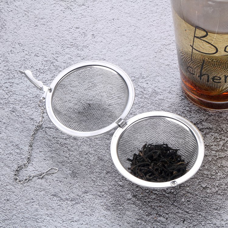 Teekugel – Teesieb aus Edelstahl – 1 Tasse – 4 Farben erhältlich