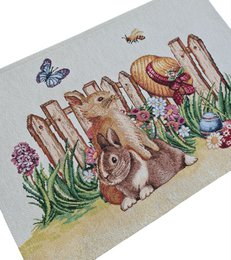 Village Easter Breakfast dækkeserviet i Gobelin