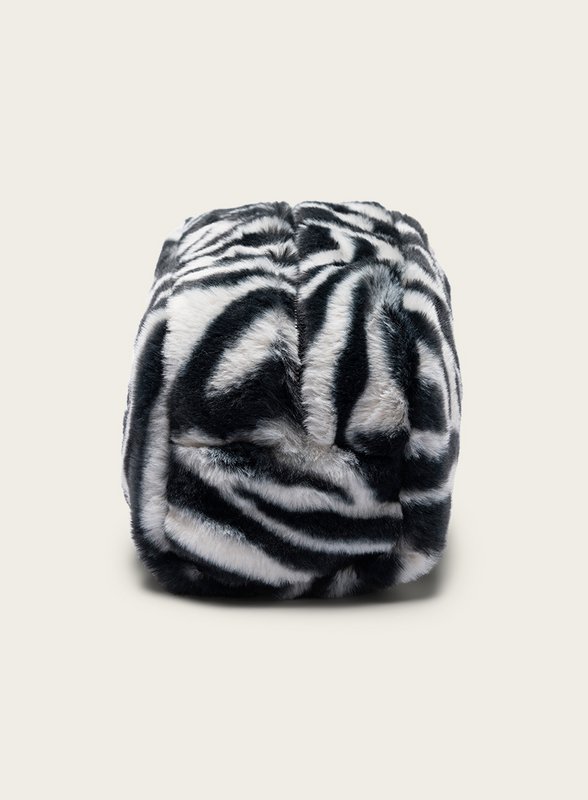 Omay Pouch Zebra White