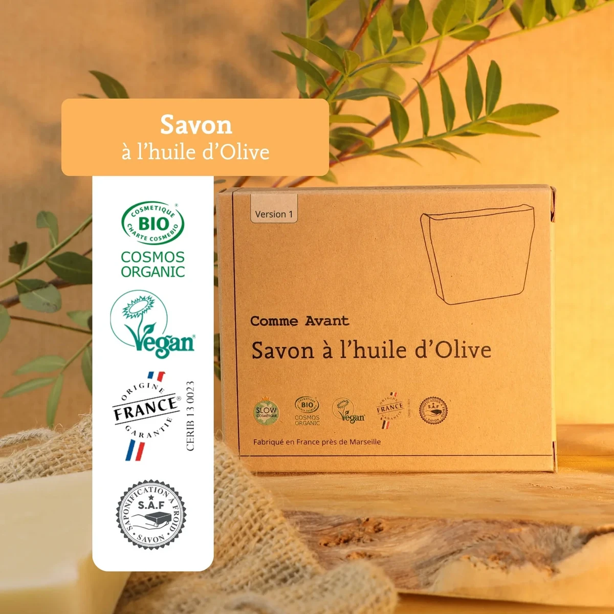 Olive oil soap 