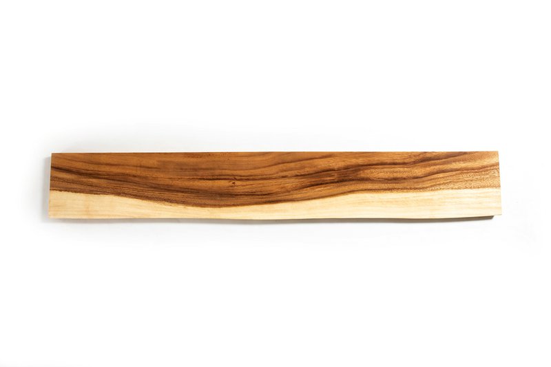 Półka ścienna z drewna suar - 60 x 17 x 3 cm
