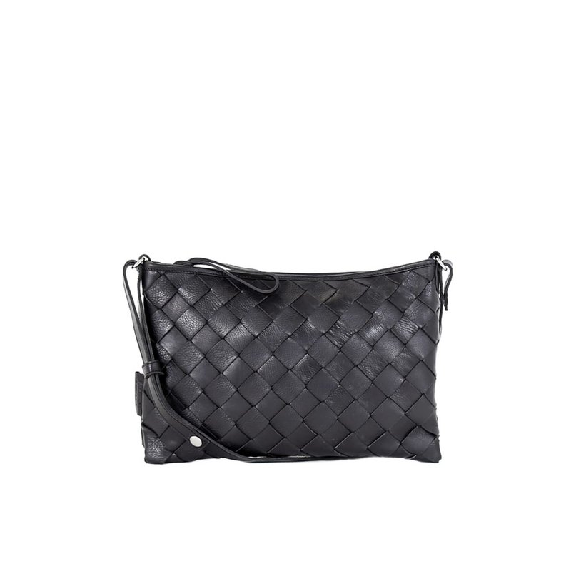 Kopertówka Trine Woven Large Black