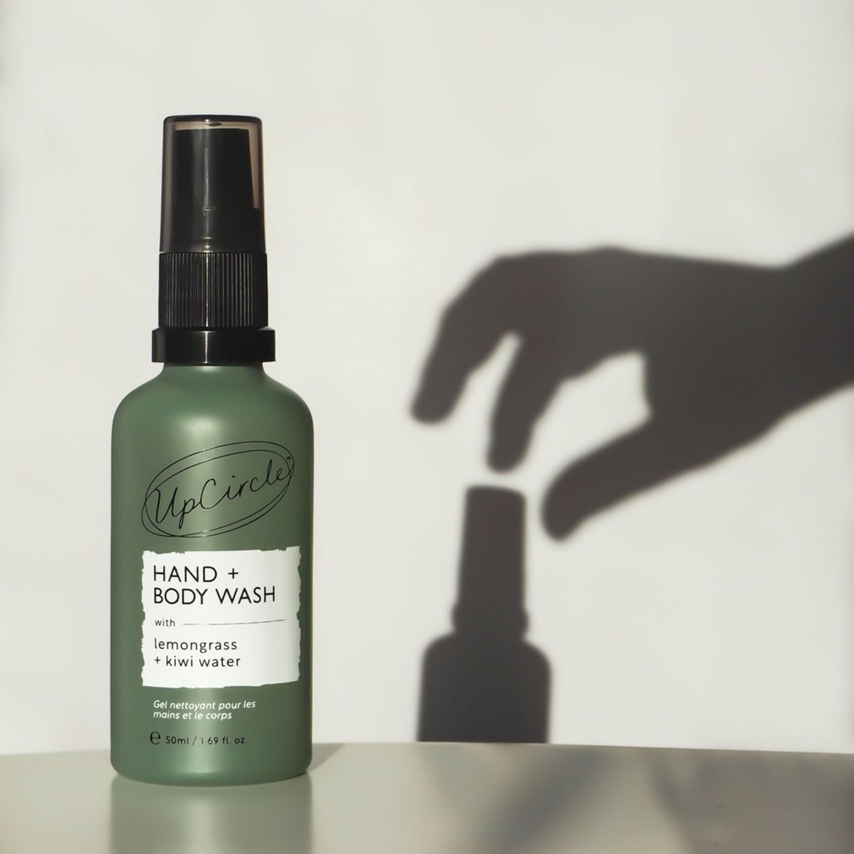 100 % natürliche vegane Seife – Hand- und Duschgel mit Kiwiwasser – Reisegröße