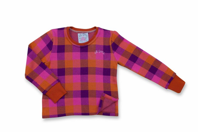 Pige sweater ternet | Cyrene