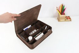 Holzkiste für Medizin