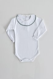Thermal Bodysuit with Frill Collar 610