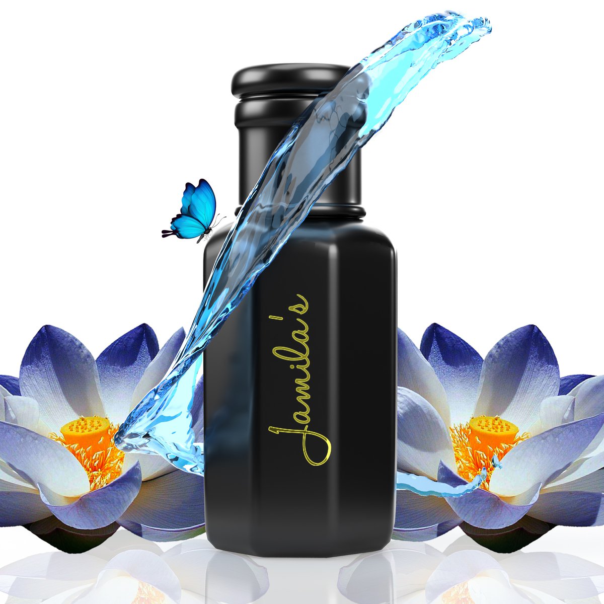 Blue Lotus – Exotic Perfume Oil | Alcohol-free | 10 ml
