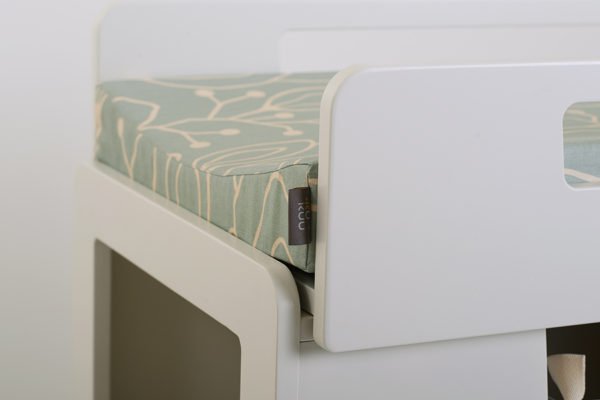 matelas à langer oiseaux et baies