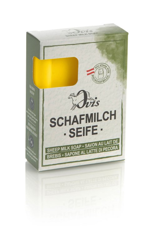 Ovis-Seife Eckig verp. Ringelblume 8,5x6 cm 100 g